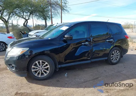 2014 Nissan Pathfinder S z USA, uszkodzony, nr VIN 5N1AR2MN9EC669042
